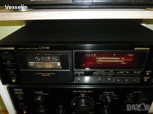 Стерео касетофон Pioneer CT-737, снимка 10 - Декове - 54226739
