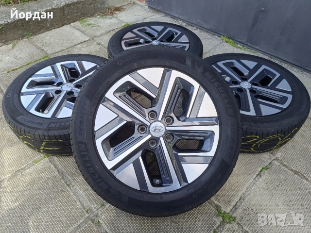 ОРИГИНАЛНИ джанти с гуми 17 ' цола 215 55 5x114,3 HYUNDAI KONA / Хюндай Кона + датчици