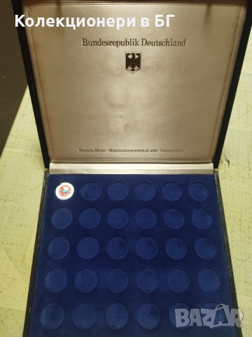 ЛУКСОЗНА КОЖЕНА КУТИЯ  ЗА СЪХРАНЕНИЕ НА МОНЕТИ /виж описанието/, снимка 2 - Нумизматика и бонистика - 54138155