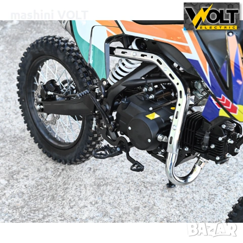 Кросов мотор 125cc, 125 кубика, 4-тактов, 19” предна, 16” задна, снимка 5 - Мотоциклети и мототехника - 53996317