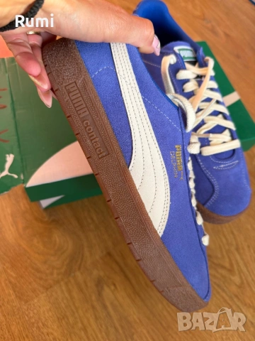 Оригинални ново сини кецове Puma ! 41 н, снимка 3 - Маратонки - 54714646