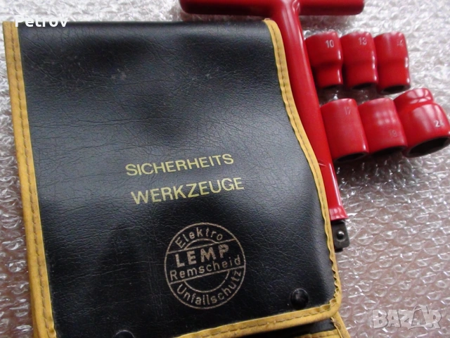 LEMP - VDE 1000V - MADE IN GERMANY - Profi изолирани Немски Маркови върток вложки 10-13-14-17-19-24 , снимка 2 - Клещи - 49499732