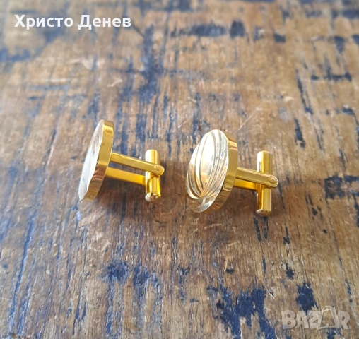 ръкавели копчелъци Дубле позлатени в кутия, снимка 6 - Други - 54428098