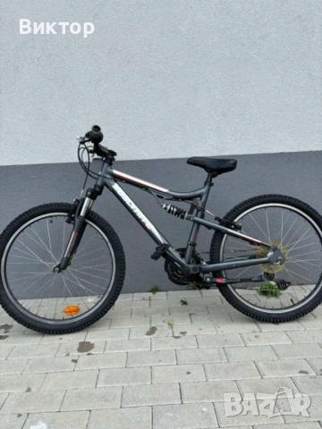Планински велосипед Yosemite 24" с двойно окачване (Full Suspension), снимка 2 - Велосипеди - 54493509