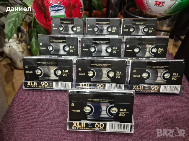 Качествени аудио касети MAXELL XLII60/90 - TYPE II - хромна лента - като нови + подарък, снимка 2 - Аудио касети - 55425964