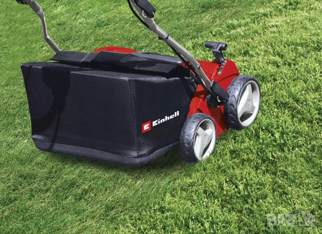 Електрически култиватор-аератор Einhell - GE-SA 1435, 1400W, 31 cm, 28 l, снимка 3 - Градинска техника - 55014695