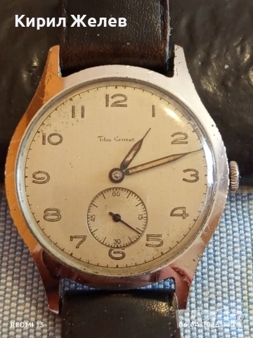 Стар механичен часовник работи Titus Geneve за КОЛЕКЦИЯ 38009