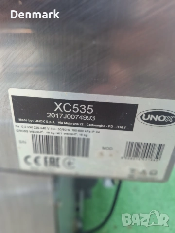 Конвекторна фурна Unox XFT135 Arianna, снимка 6 - Друго търговско оборудване - 55105364
