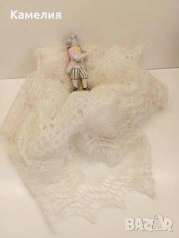 Шал от кози пух , снимка 5 - Шалове - 53211888