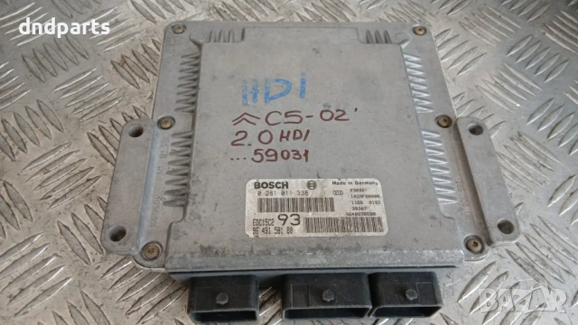 Компютър Citroen C5 2.0 HDI 2002 0281011338