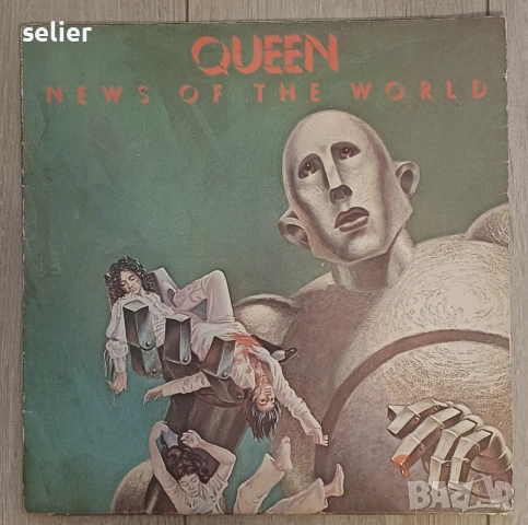 Queen ‎– News Of The World Издание :на лейбъла пише Франция,а в дискогс го дават ,че е немско Рядко 