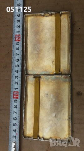 дебело посребрена табакера , снимка 9 - Антикварни и старинни предмети - 54068080