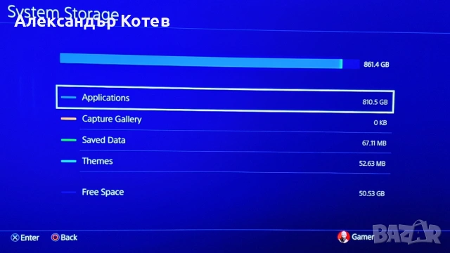 Playstation 4 PRO PS4 1 TB с GoldHen отключена с над 40 игри FIFA 26 Ragnarok, снимка 15 - PlayStation конзоли - 54493632