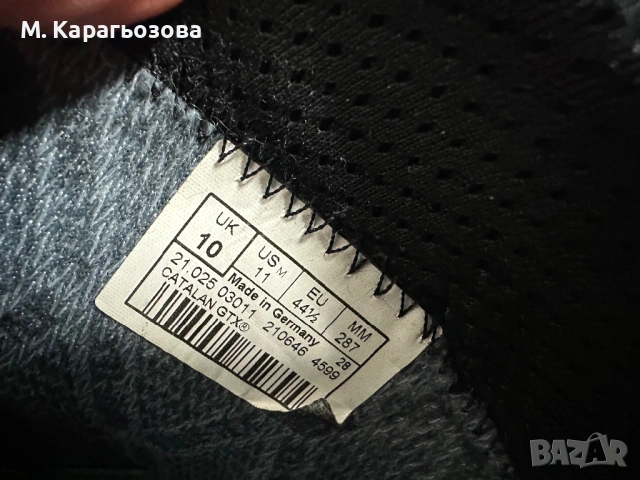 Туристически обувки LOWA Catalan GTX, Размер 44.5, снимка 8 - Мъжки боти - 54484889