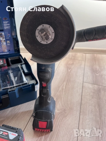 Ъглошлайф BOSCH GWX 18 V-10 PSC + 5а Батерия