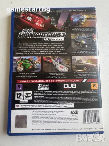   Midnight Club 3: Dub Edition за PS2, снимка 2 - Игри за PlayStation - 55421593
