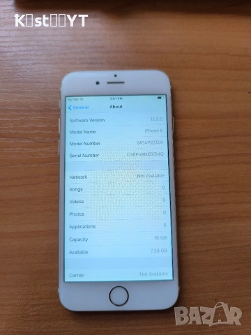 Iphone 6 Gold 16Gb, снимка 3 - Apple iPhone - 55188097