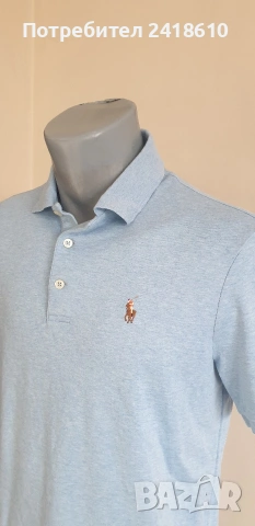 POLO Ralph Lauren Pima Soft Touch Cotton Classic Fit Mens Size S ОРИГИНАЛ! Мъжка Тениска!, снимка 7 - Тениски - 53707505