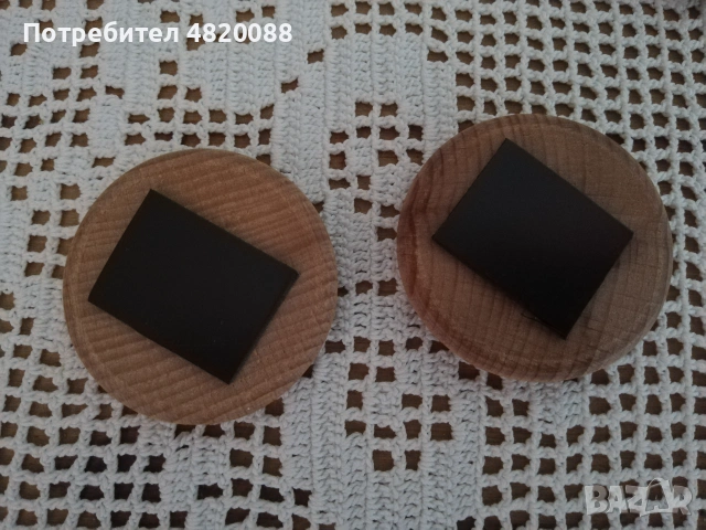Дървени магнити РЪЧНА декорация 9 бр. ПАКЕТНА цена, снимка 7 - Други - 55130848