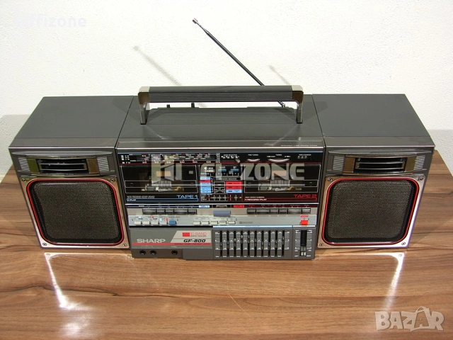 Радиокасетофон Sharp gf-800 , снимка 2 - Радиокасетофони, транзистори - 54899057
