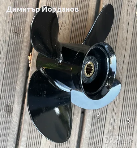 Нов винт (пропелер) Mercury Spitfire 4-лопатен 9.3х11, 10 шлици (25-30 HP), снимка 5 - Воден транспорт - 55527790