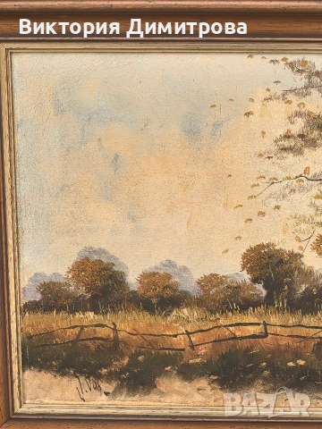 Старинна Картина, снимка 5 - Картини - 54611629