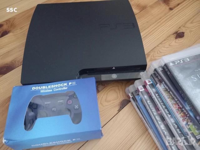 PS3 Slim 160GB хакнат +игри