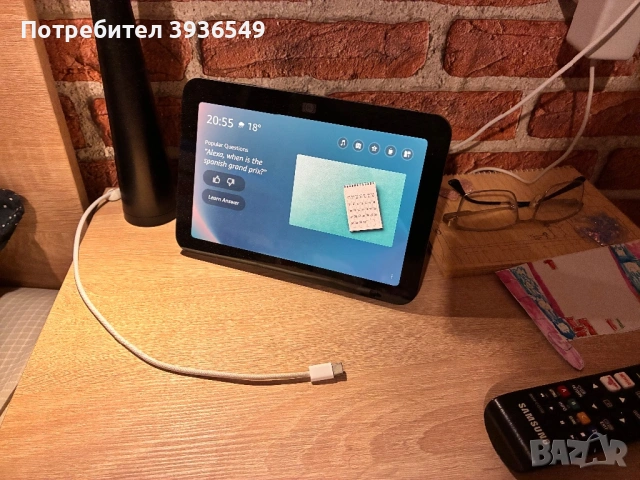 Смарт високоговорител Amazon Echo Show 8 2023 (3-то поколение) , снимка 8 - Друга електроника - 54942161
