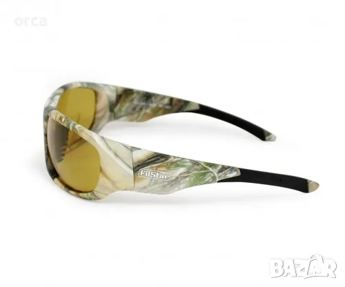 Поляризирани очила Hunter Camo Filstar UV400 с TAC лещи Gray/Yellow, снимка 5 - Екипировка - 55562400