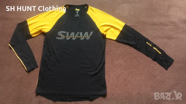Snickers 9415 Work Wear Thermo 70% Merino Wool размер L работна термо блуза W4-769, снимка 2 - Блузи - 55680872