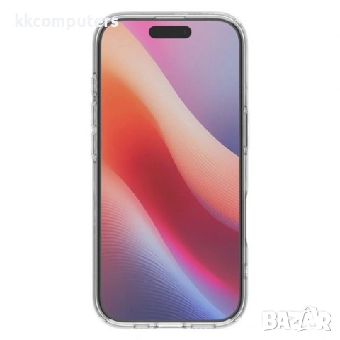 Оригинален кейс Spigen Liquid Crystal MagSafe, За iPhone 17 (6.3), Прозрачен и Протектор, снимка 3 - Калъфи, кейсове - 54870688