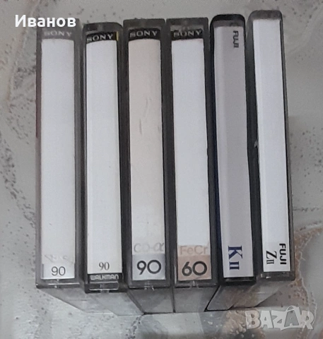 Aудио касети SONY и FUJI - Хром, снимка 4 - Аудио касети - 53985912
