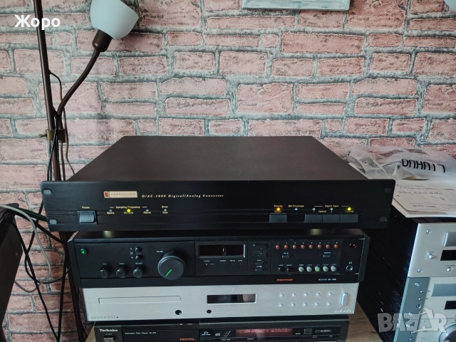 ⏯️Клип. Parasound D/AC-1000 Made in USA 2x PCM63-J, снимка 2 - Ресийвъри, усилватели, смесителни пултове - 55235510