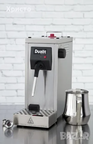 НОВ!!! Професионален парогенератор за мляко Dualit Cino Milk Steamer CMS1, 1L, 1720W, снимка 3 - Кафемашини - 55535522