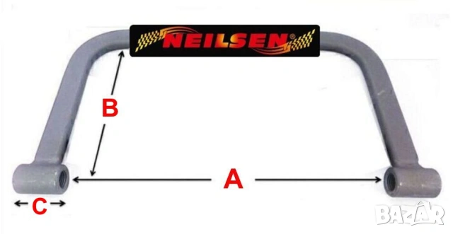 Оригинал NEILSEN Английски К-т 10-в-1 СКОБА за Пружини Ø16-30мм Клапани Двигател Бензин Дизел БАРТЕР, снимка 7 - Куфари с инструменти - 54139576