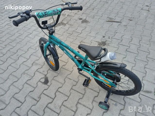 X Детски велосипед 18" PIXY зелен, снимка 11 - Велосипеди - 54395203