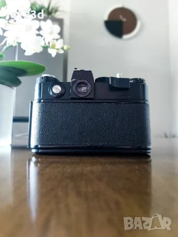 Фотоапарат Zenit + обектив Хелиос 44-2 58мм F2, снимка 3 - Фотоапарати - 55666077