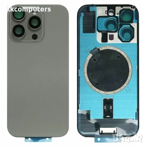 Заден капак за iPhone 16 Pro с държач, стъкло за камерата и магнитен ринг – 4 цвята, снимка 4 - Калъфи, кейсове - 54518876