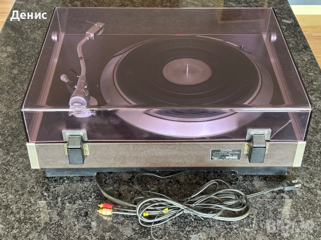 Denon DP-6000 DA-309 + нова доза AT-VM95E, снимка 3 - Грамофони - 55151311