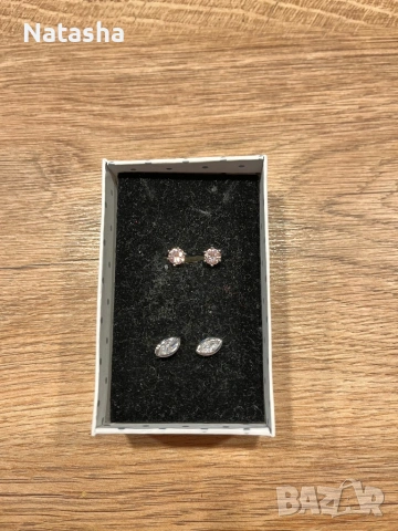 Сребърни обици