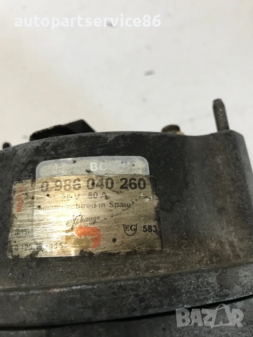Алтернатор за Mercedes 1117 Ecopower 4-цилиндров (1997) 0986040260 , снимка 3 - Части - 55203197