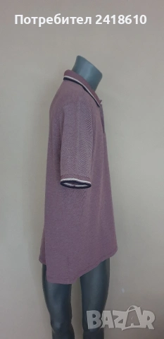 Fred Perry Pique Cotton Slim Fit Mens Size XL ОРИГИНАЛ! Мъжка Тениска!, снимка 3 - Тениски - 55143248