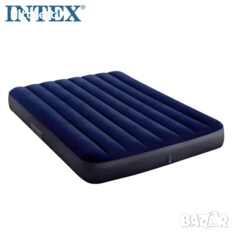 Класически пухен надуваем матрак Intex – 64758, снимка 2 - Други стоки за дома - 55081506