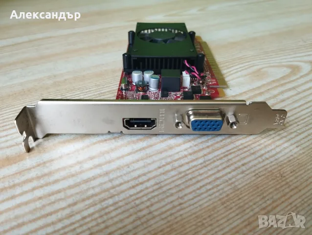 Видео карта NVIDIA GeForce GT 705 1 GB DDR3 HDMI VGA, снимка 3 - Видеокарти - 55642443