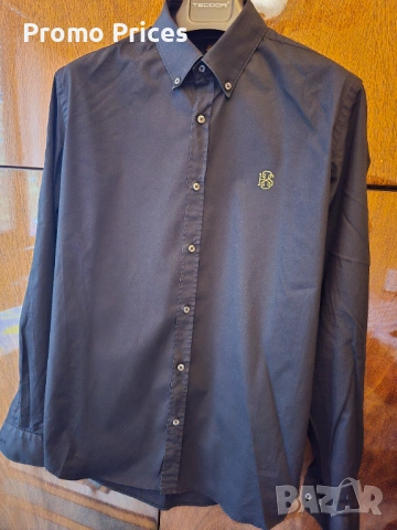 Promo H8S ризи и тениски Стоичков Slim Fit M, снимка 3 - Ризи - 54437540