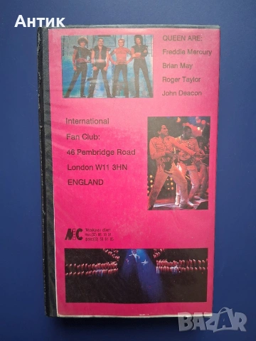 Видеокасета VHS Queen , снимка 3 - Други жанрове - 54496691
