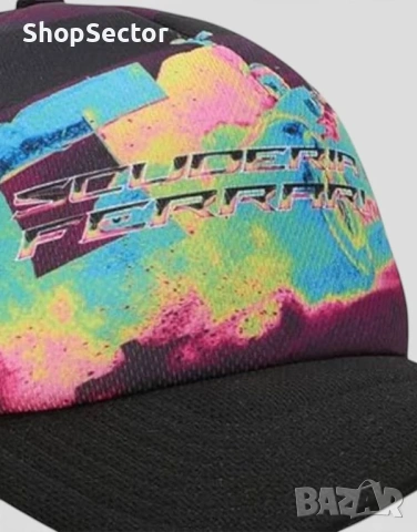 ПОСЛЕДНИ БРОЙКИ! Оригинална PUMA x Ferrari шапка Black/Multi, снимка 4 - Шапки - 54435591