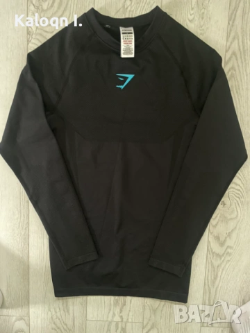 Gymshark Onyx Midnight V5 Long Slevve Размер L/M