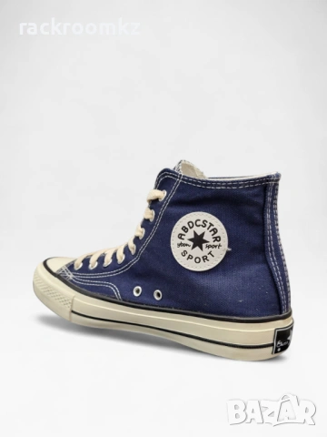 Високи мъжки кецове в син цвят модел: 1535-3 blue, снимка 3 - Кецове - 54344845