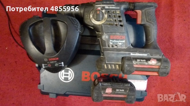 Акумулаторен перфоратор - Bosch GBH 36 V-LI Plus Professional, снимка 12 - Перфоратори - 54899962